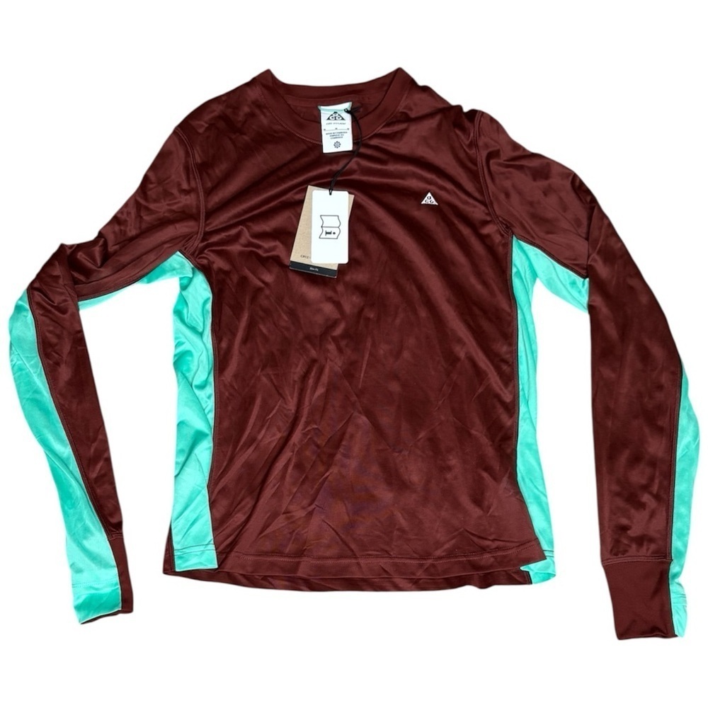 NWT Nike Dri-FIT Two-Tone Long Sleeve Top Size Medium